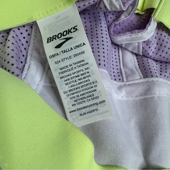 BROOKS PROPEL MESH HAT Women’s Light Purple Running Hat - Picture 5 of 6